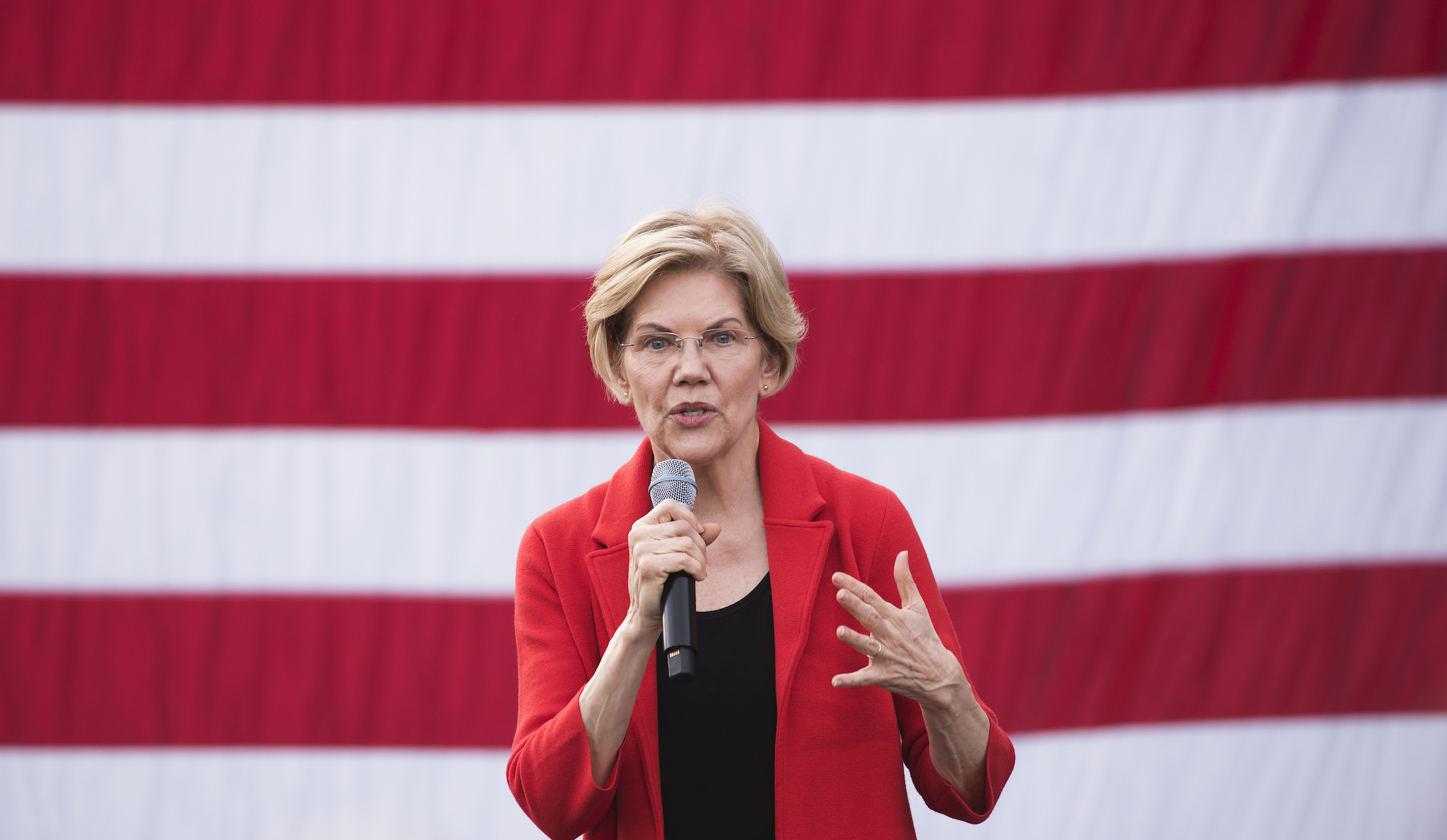 Warren’s defense spending record in firing line after Soleimani strike