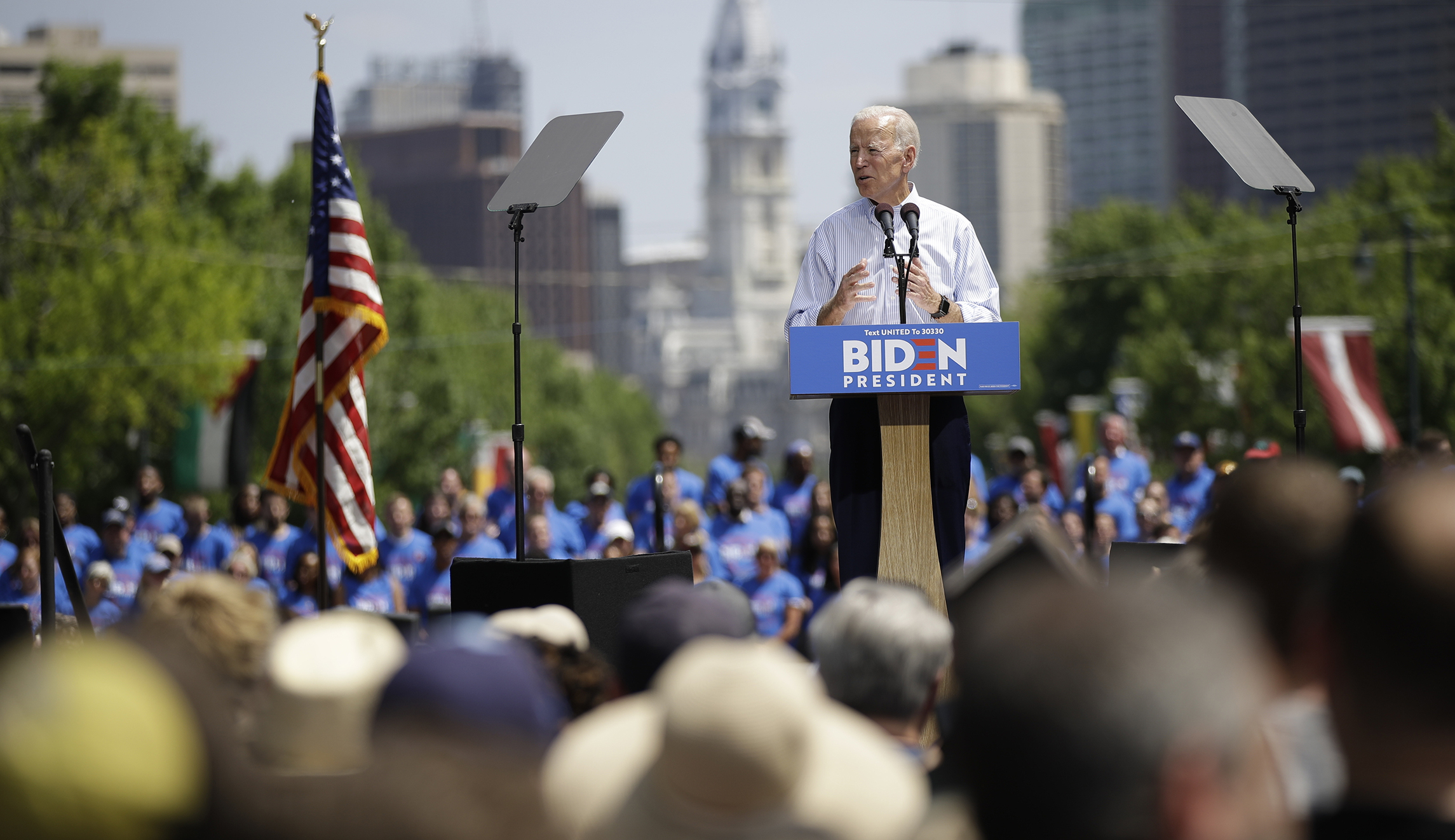 Biden channels his inner Buttigieg with James Joyce reference on campaign trail