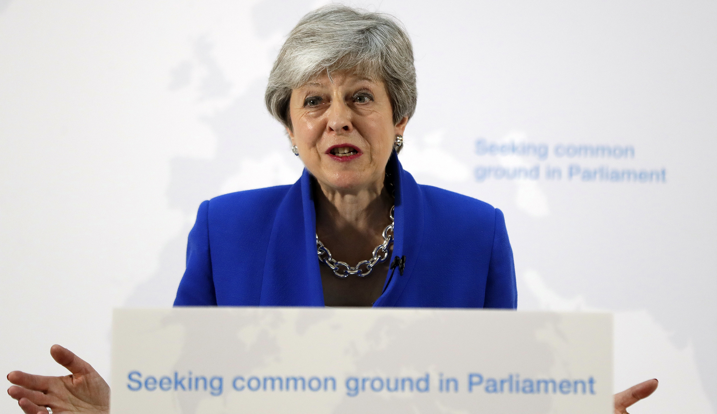 Theresa May announces her last-gasp Brexit bid
