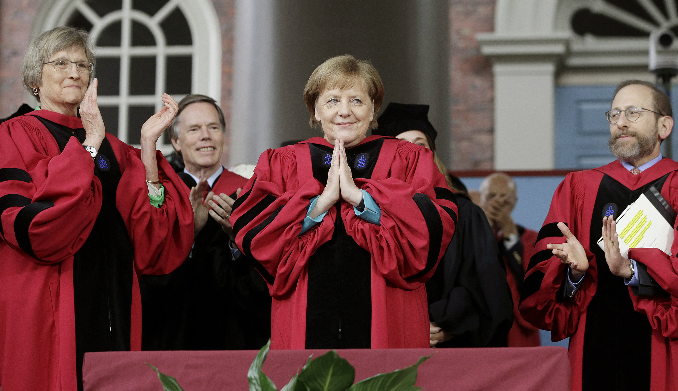 Harvard University entertains the delusion of Angela Merkel’s liberal order