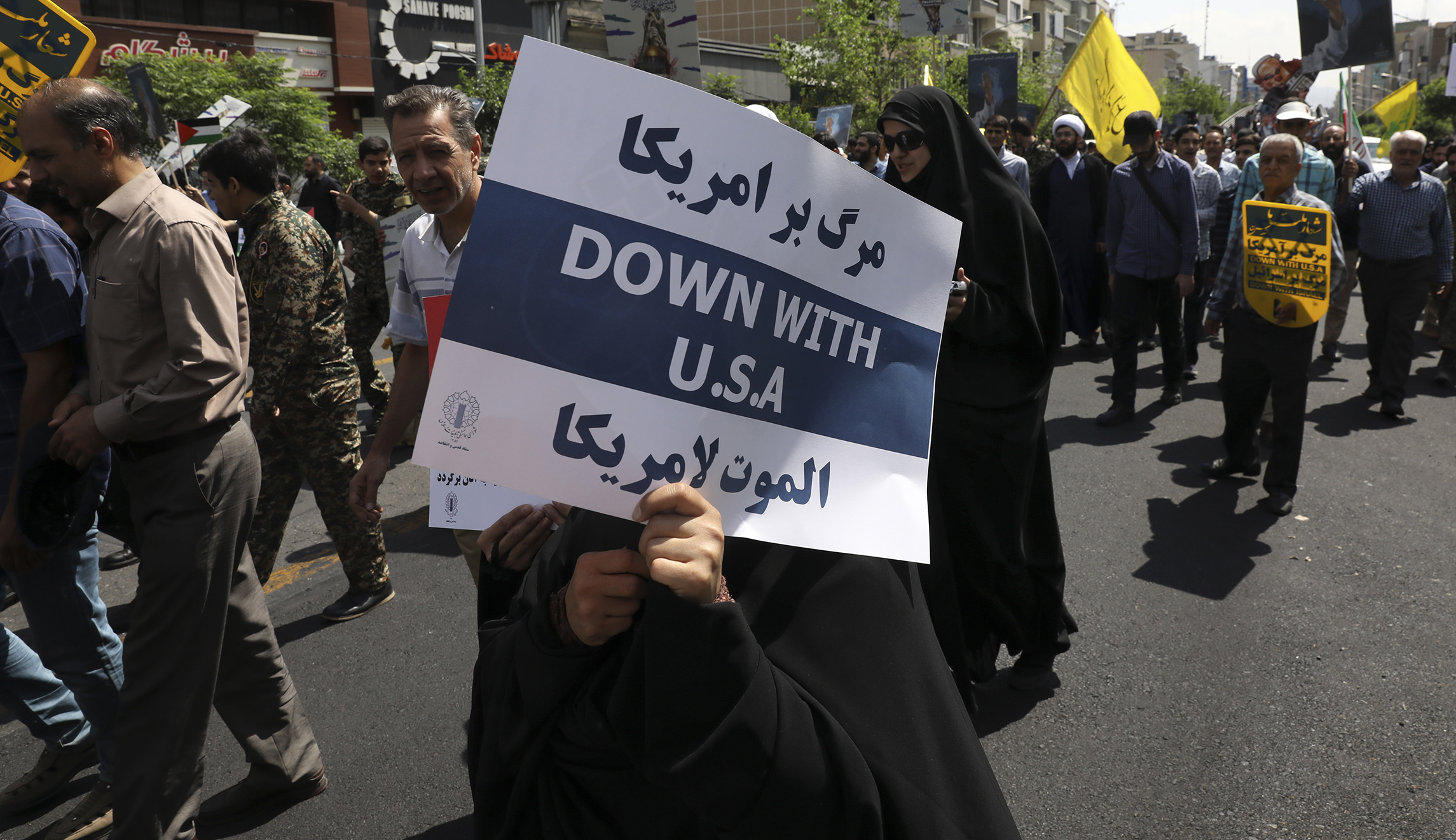 Iran cites new sanctions to spurn talks with Trump