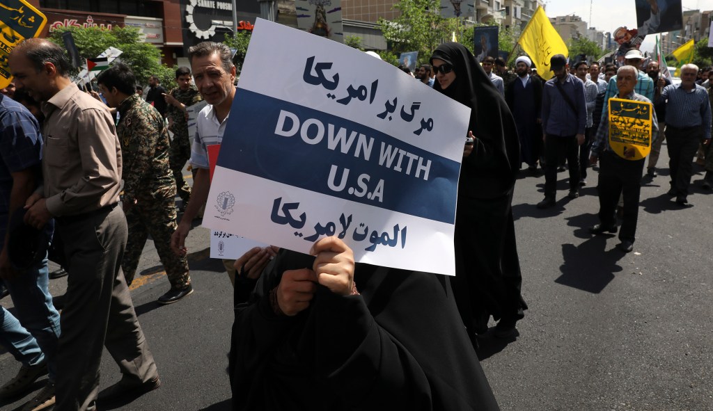 Iran cites new sanctions to spurn talks with Trump