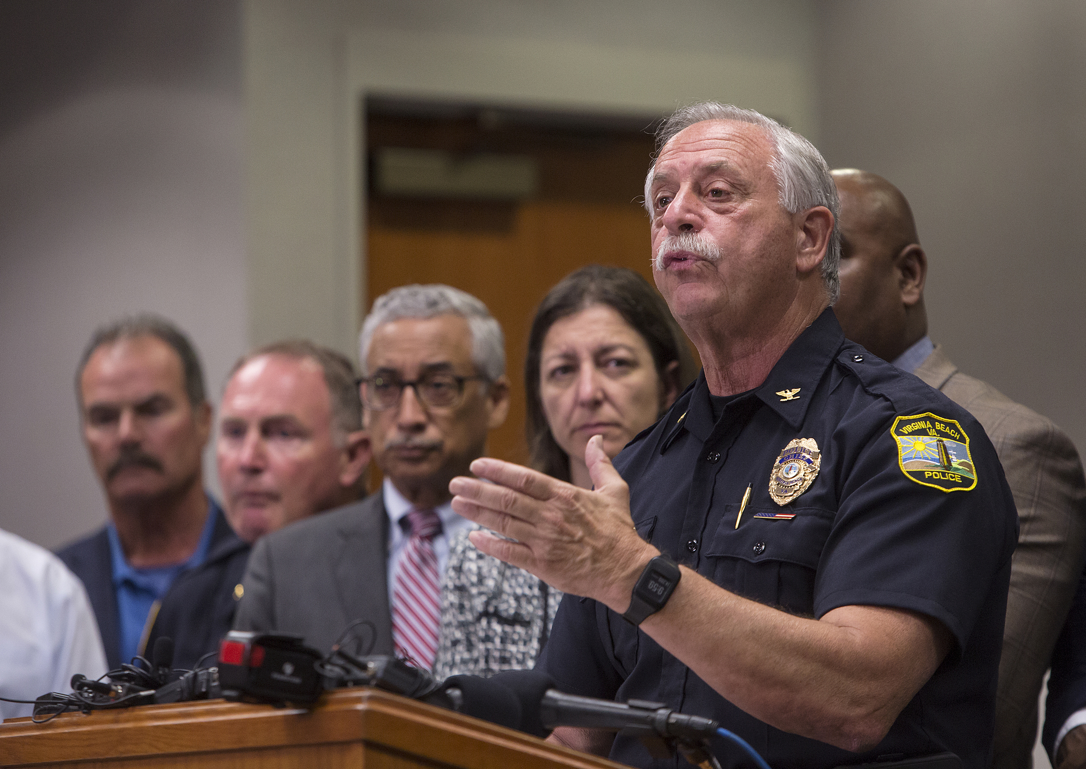 Virginia Beach shooter named as fired city utility worker and Army veteran