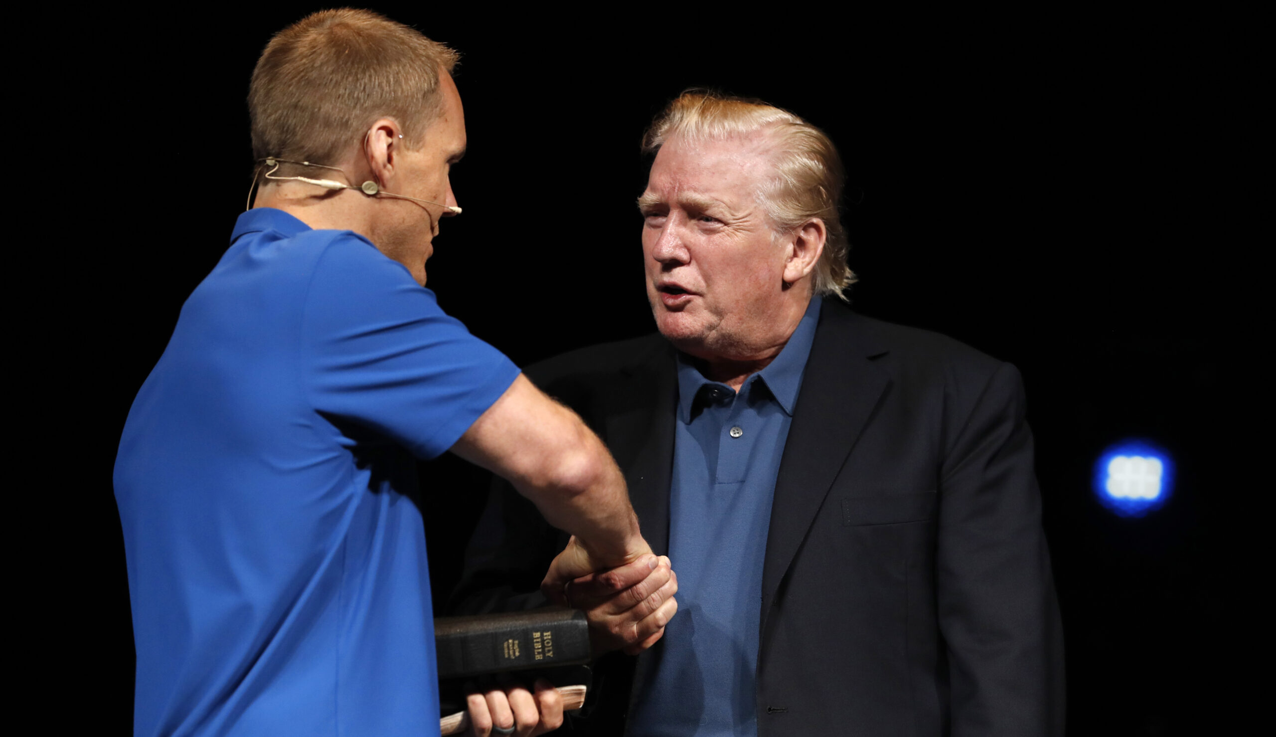 Where we are now: Christian pastor compelled to defend prayer for Trump