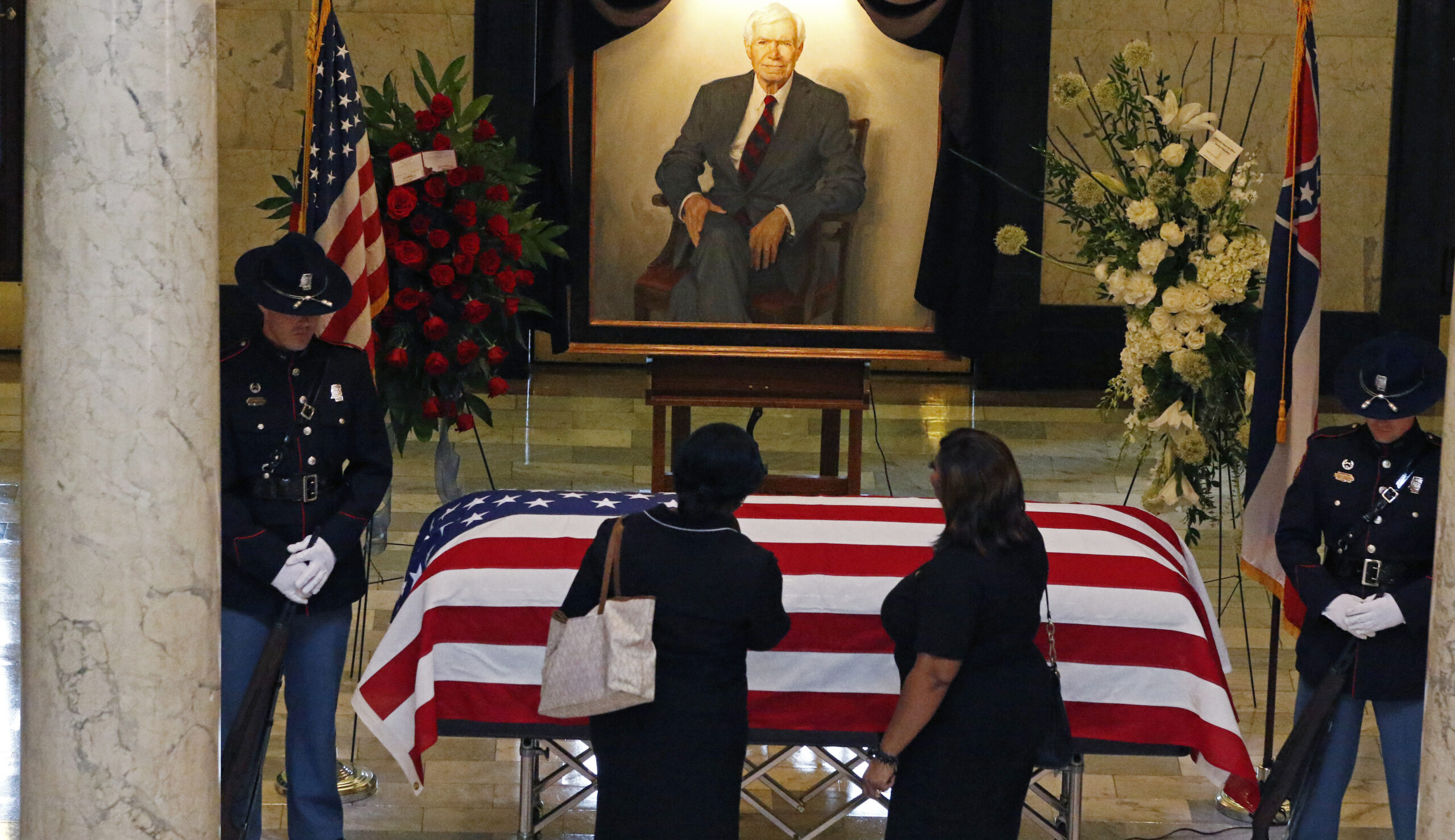 GOP aides demoted over taxpayer-funded government jet flight to senator’s funeral