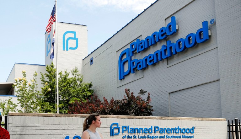 The Planned Parenthood clinic in St. Louis is seen. A judge is considering whether the clinic, Missouri's only abortion provider, can remain open.