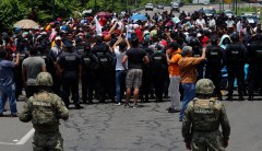 Mexico blocks 1,000-migrant caravan ahead of Trump’s tariff deadline
