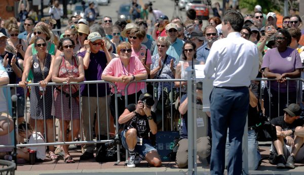 Parade of 2020 hopefuls create spectacle at Iowa pride festival