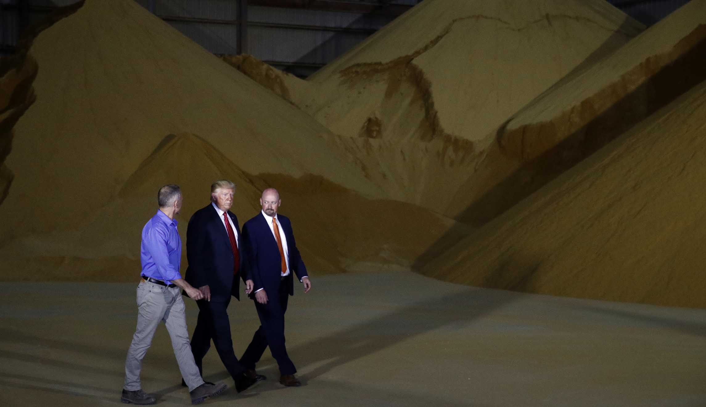 Trump uses ethanol against Biden in Iowa