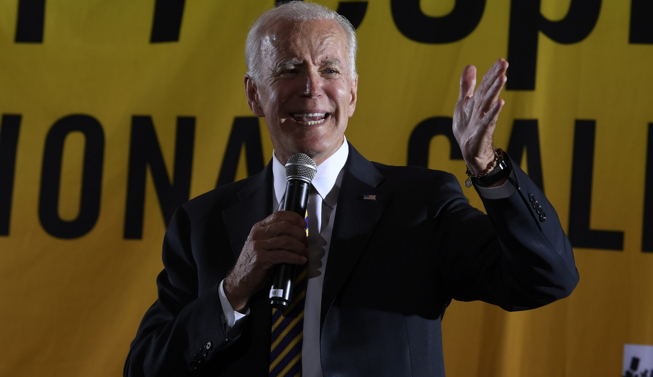 The elephant in the room looks a lot like Joe Biden