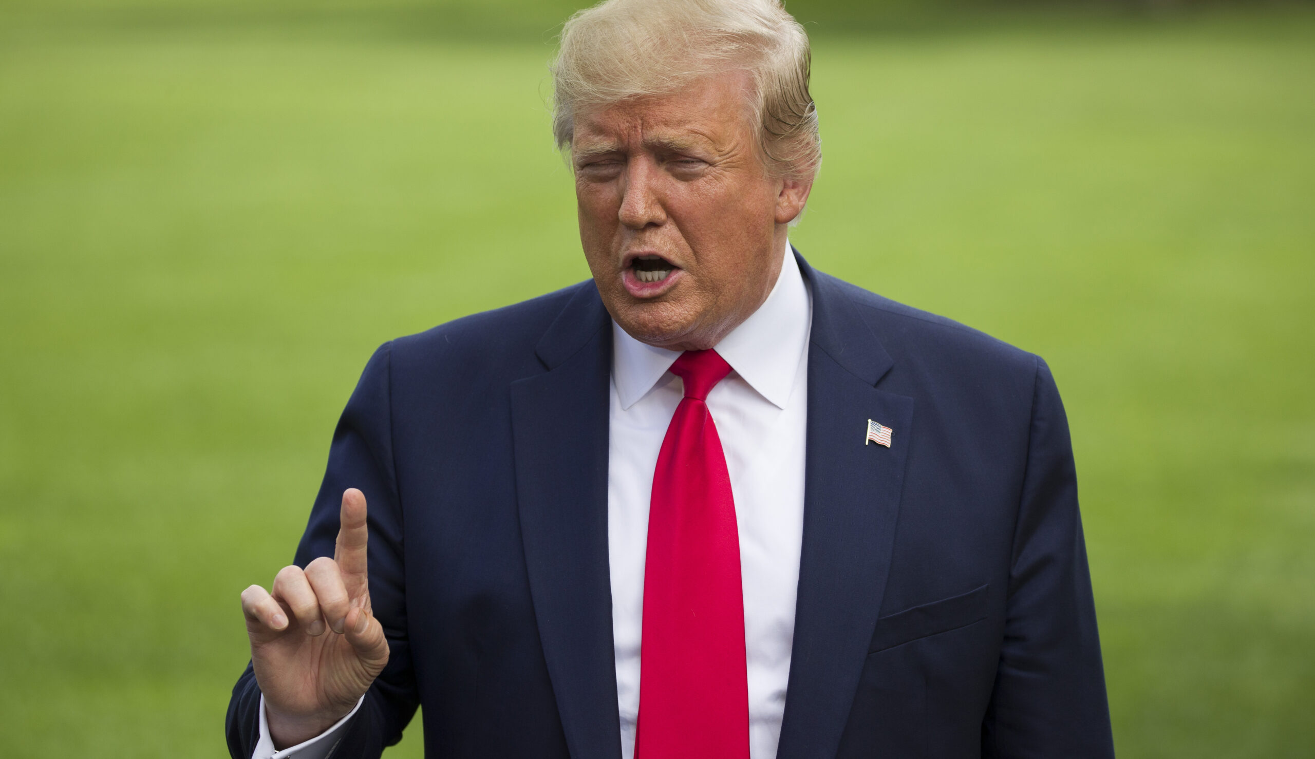 Trump says he did not ask Shanahan to step down