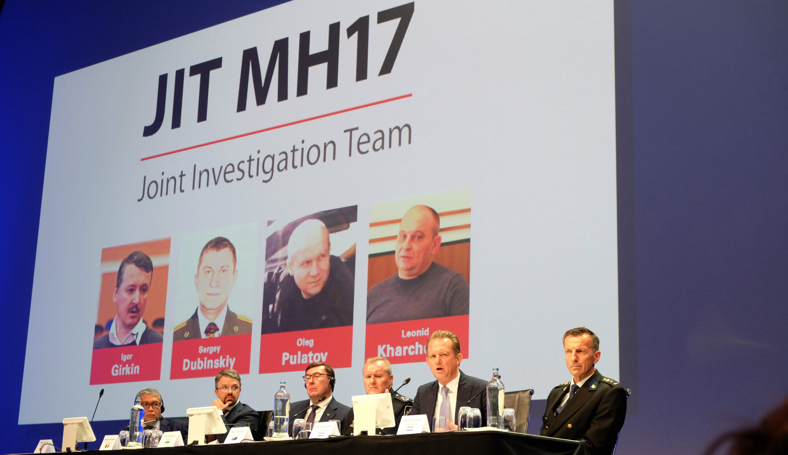 Former Russian intelligence officials charged with shooting down 2014 Malaysian flight