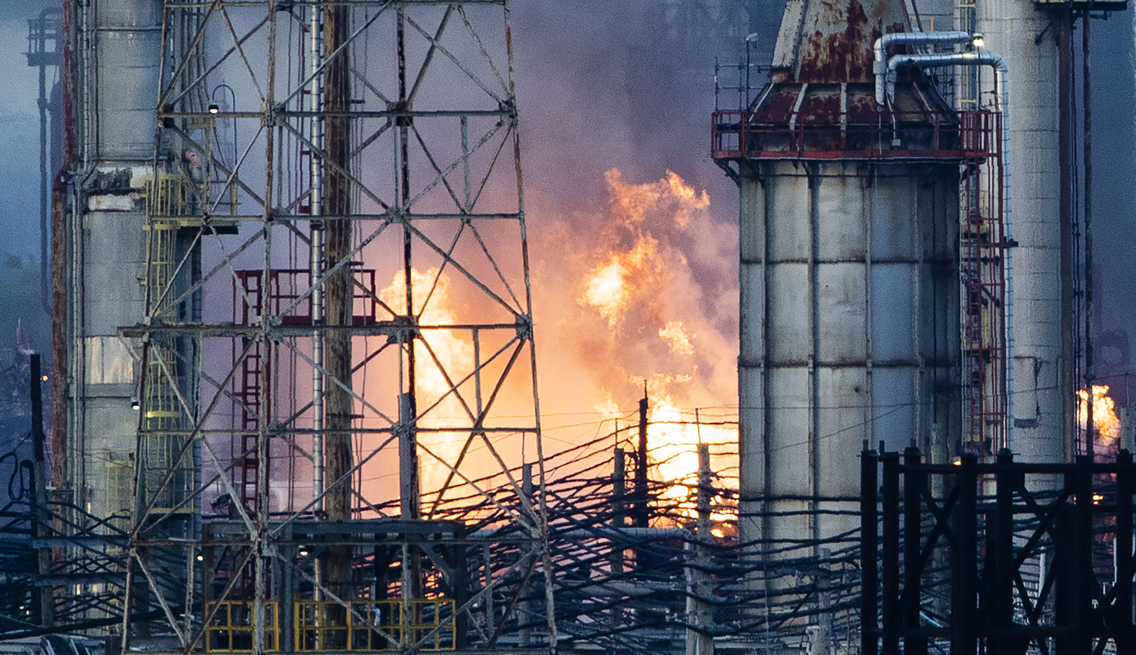 Refinery fire hikes gas prices just as travelers hit the road for the Fourth