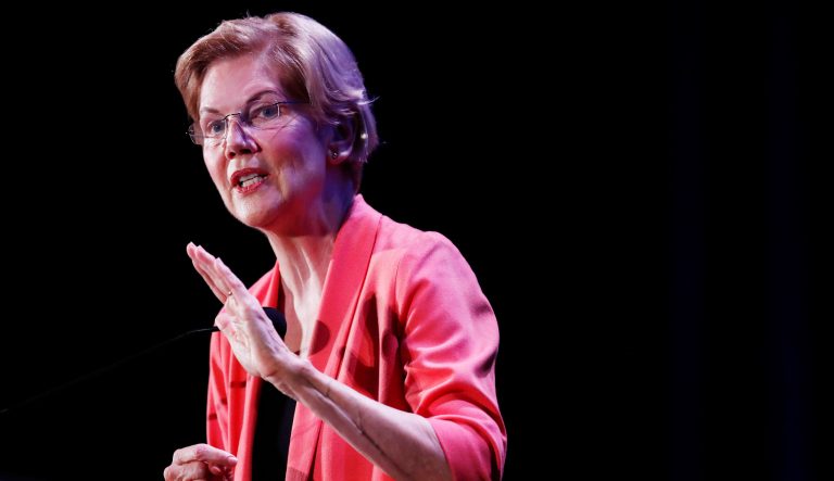 Democratic presidential candidate U.S. Sen. Elizabeth Warren, D-Mass., speaks during a forum on Friday, June 21, 2019, in Miami. 