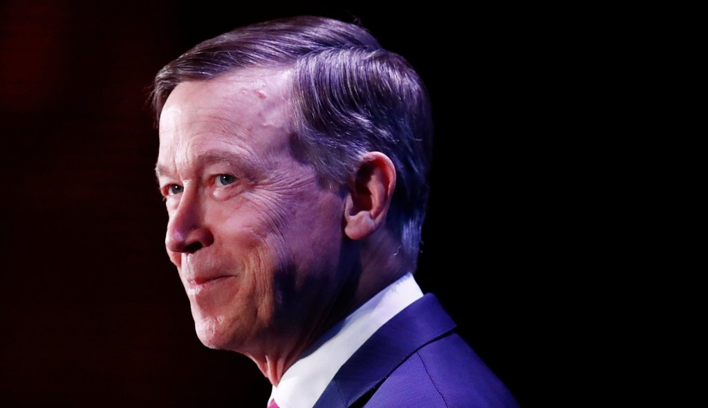 John Hickenlooper drops Democratic presidential bid