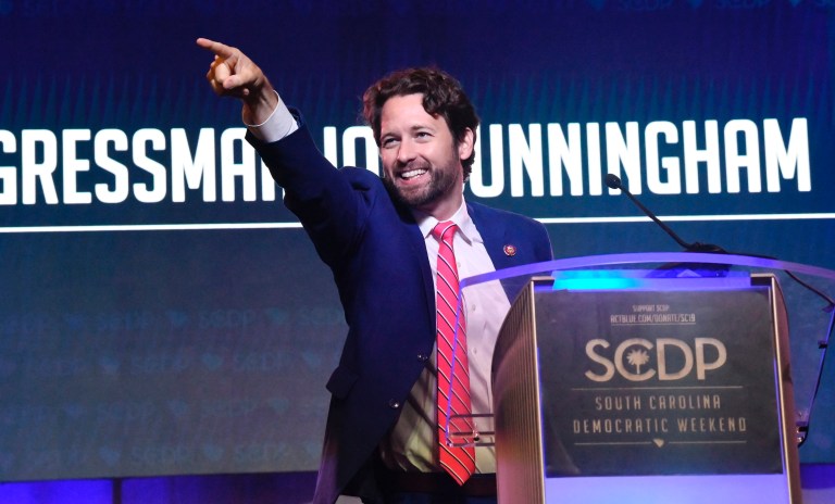 Rep. Joe Cunningham, Democrat of South Carolina, was able to prove his willingness to work with Republicans. 