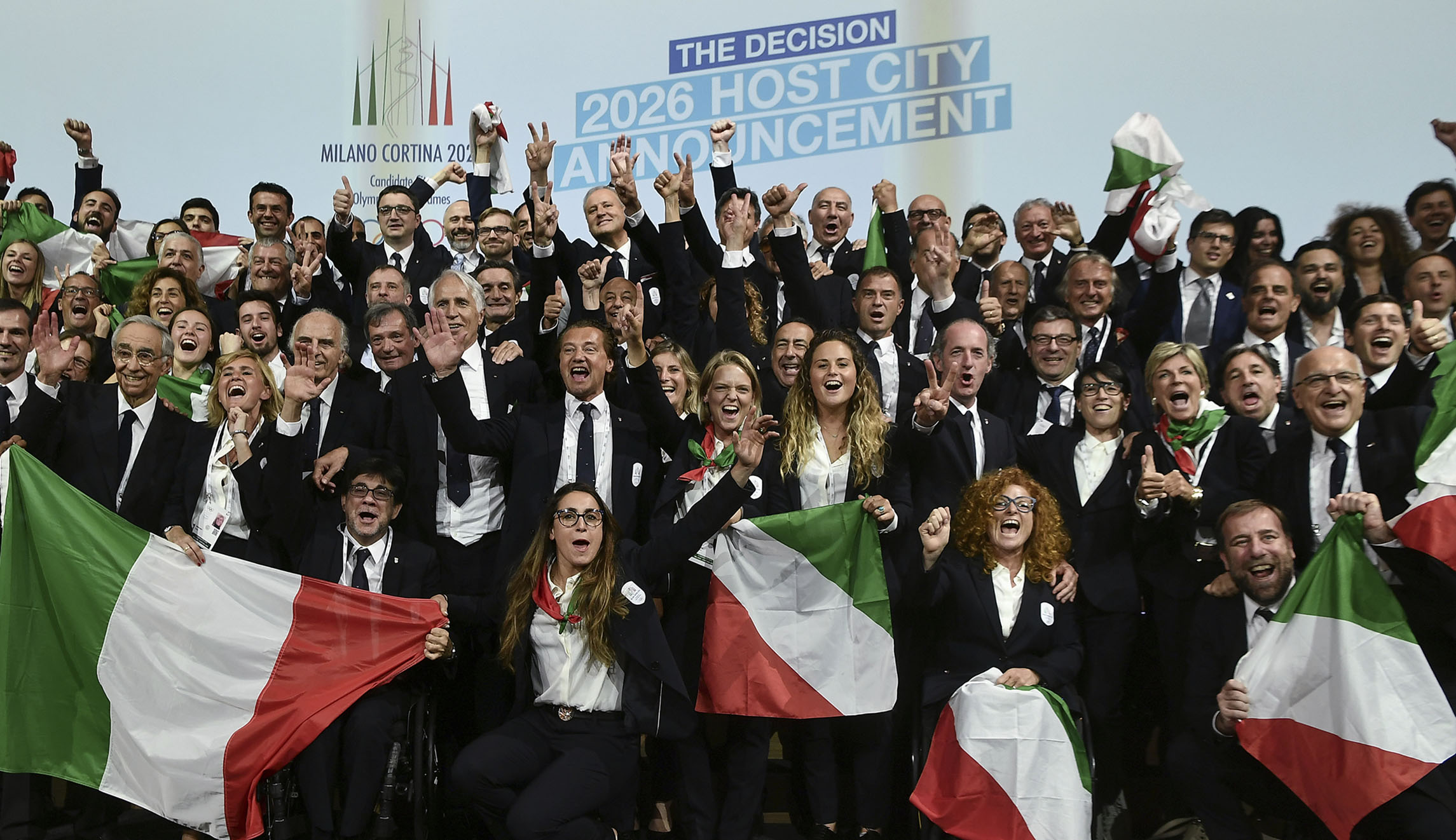 Italy wins 2026 Winter Olympic bid