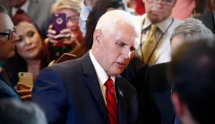 ‘Latinos for Trump’ chant ‘Build the Wall’ and cheer ICE at Pence speech