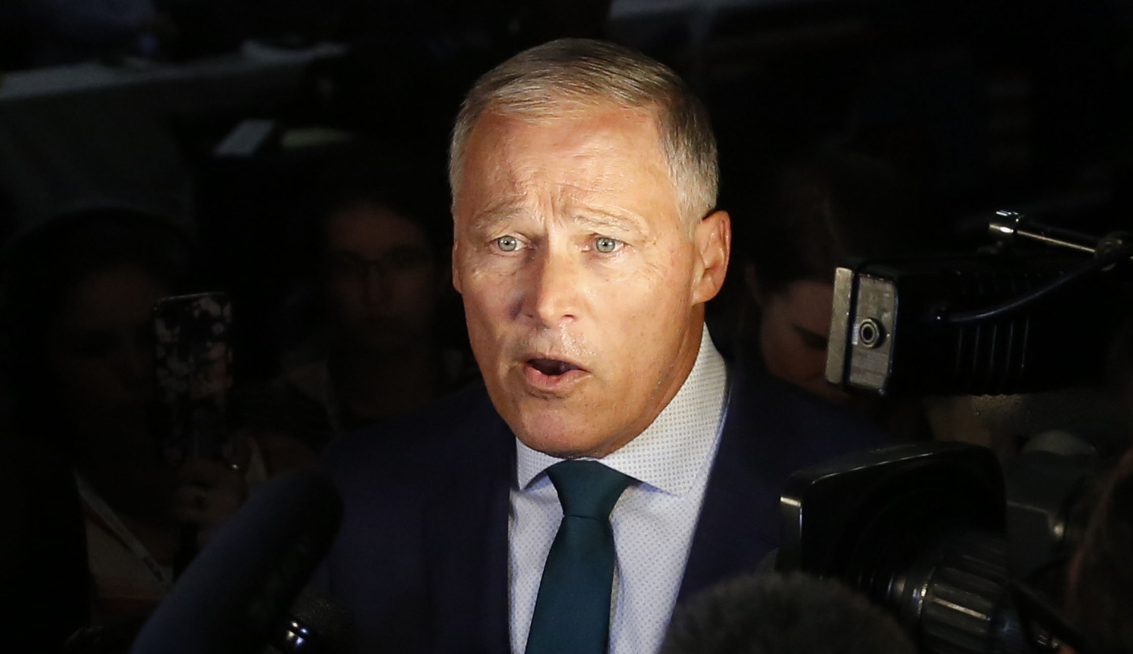 Jay Inslee super PAC to air ad attacking other Democrats during debates, breaking taboo