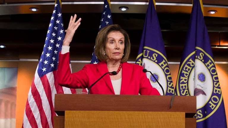 Abandoning liberal Democrats, House clears border funding measure