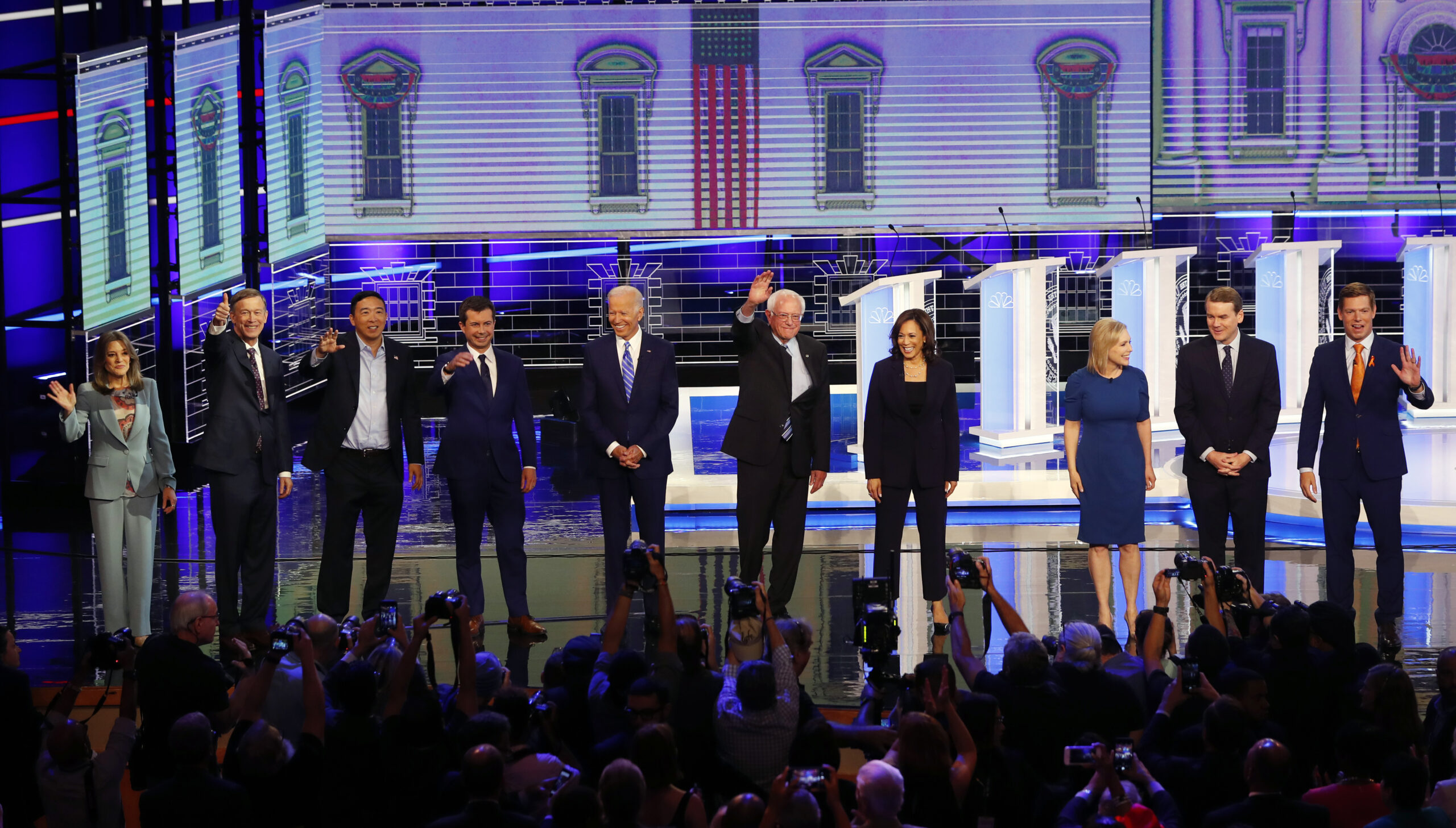 Second Democratic debate night