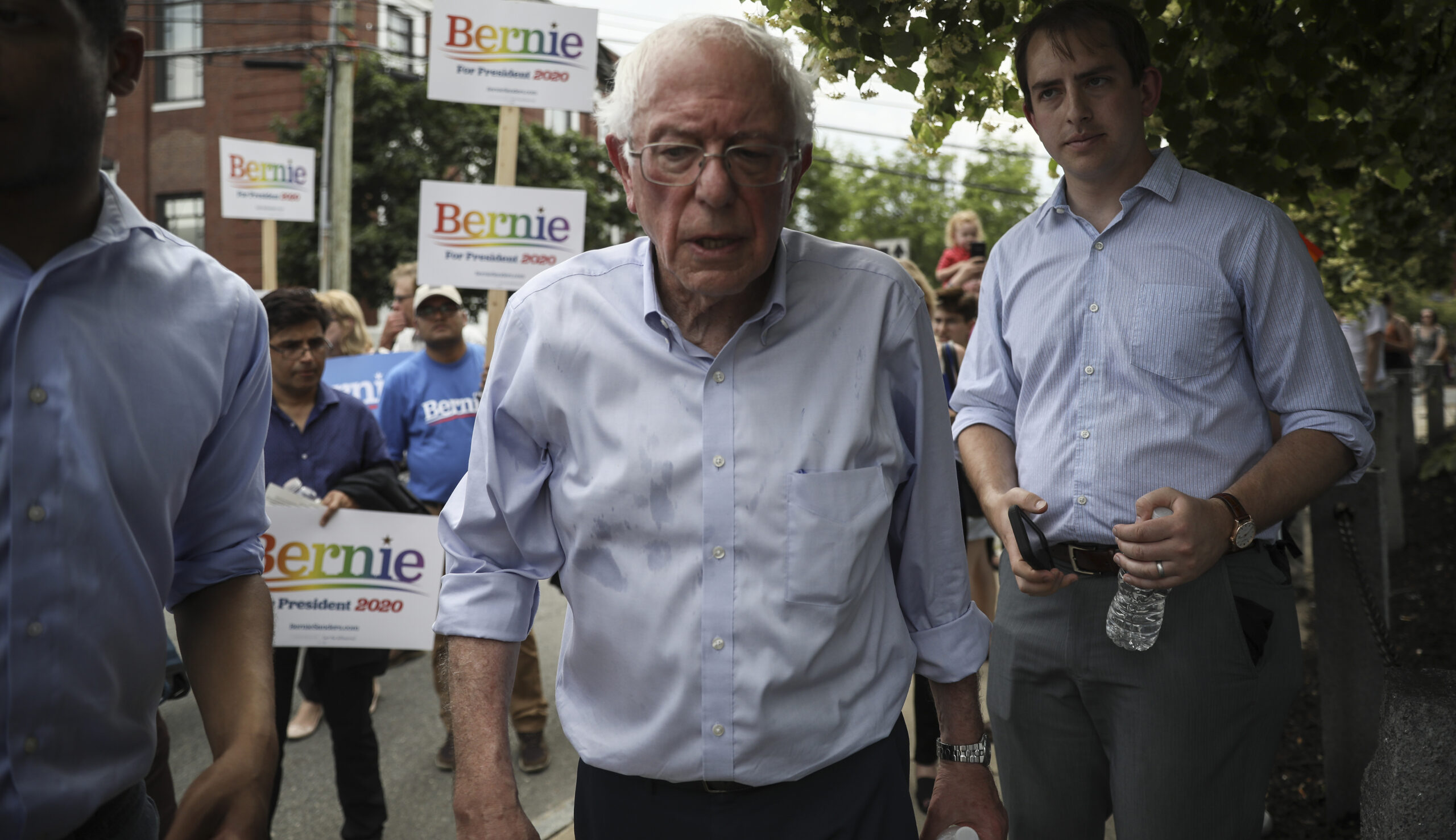 Sanders campaign fundraises off man arrested for causing panic at Trump rally