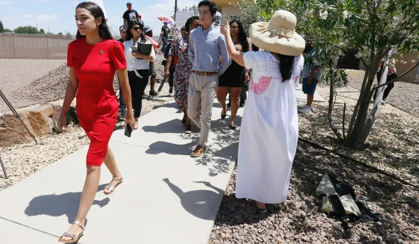Agency says alleged video of AOC berating Border Patrol agent does not exist