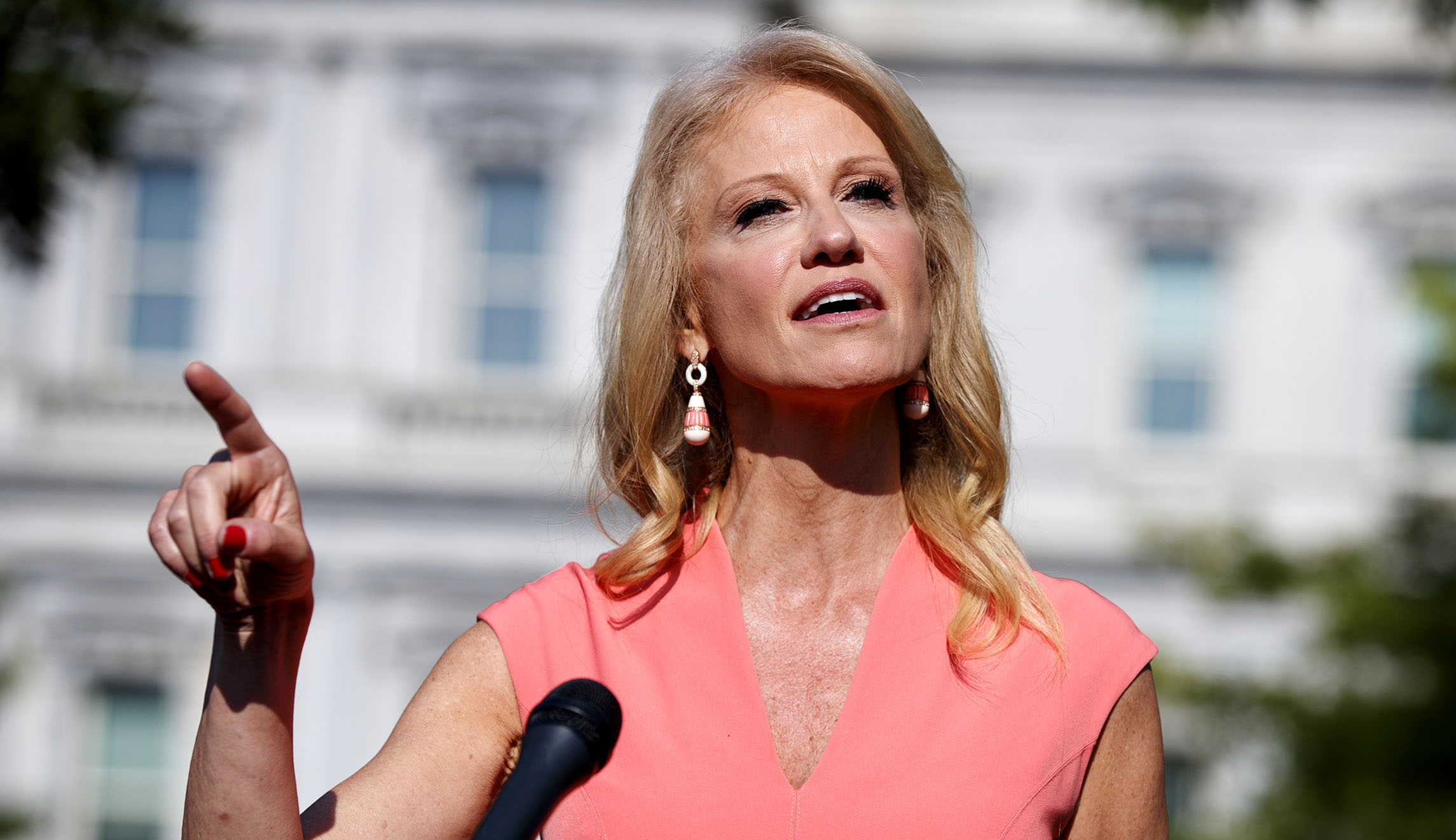 Stumble: Kellyanne Conway says non-white ‘Squad’ part of a ‘very dark element’