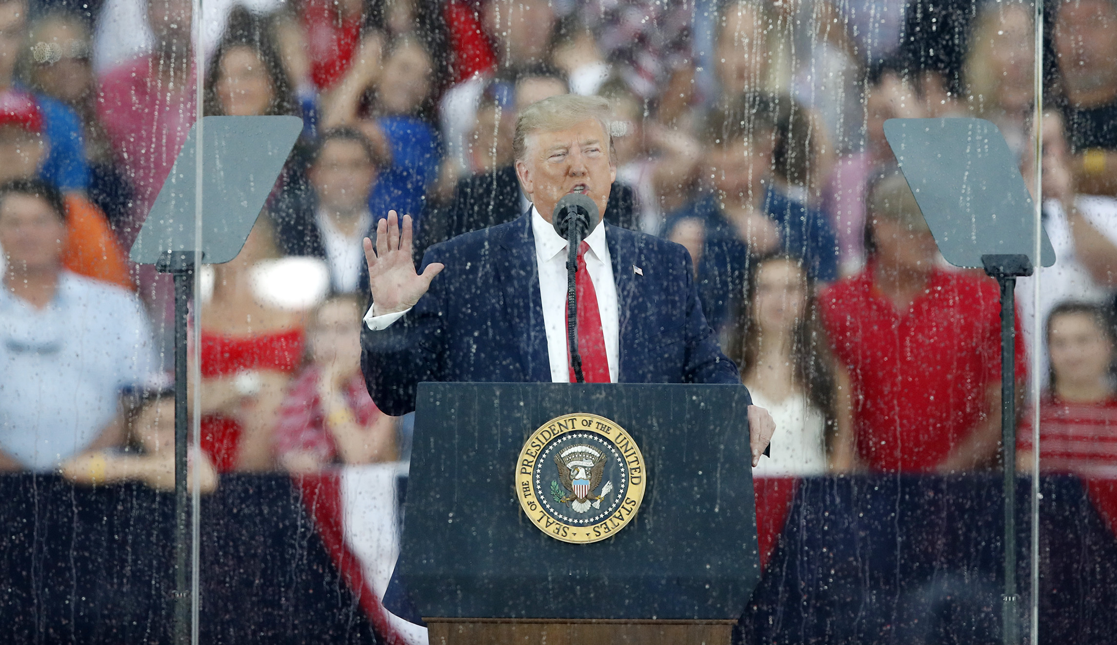CNN cuts to commercial during Trump’s July 4 speech