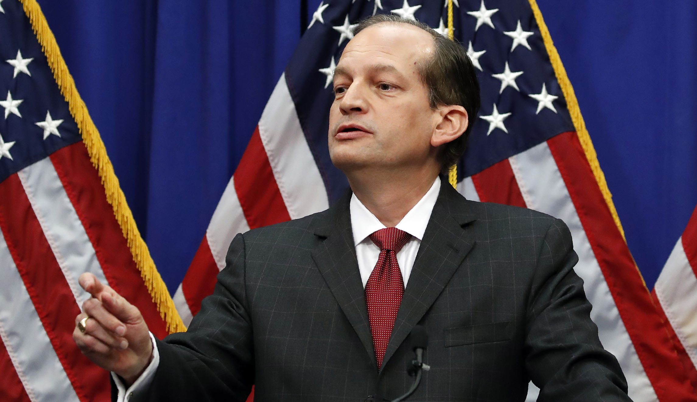 Acosta tells Epstein accusers they ‘need to come forward’