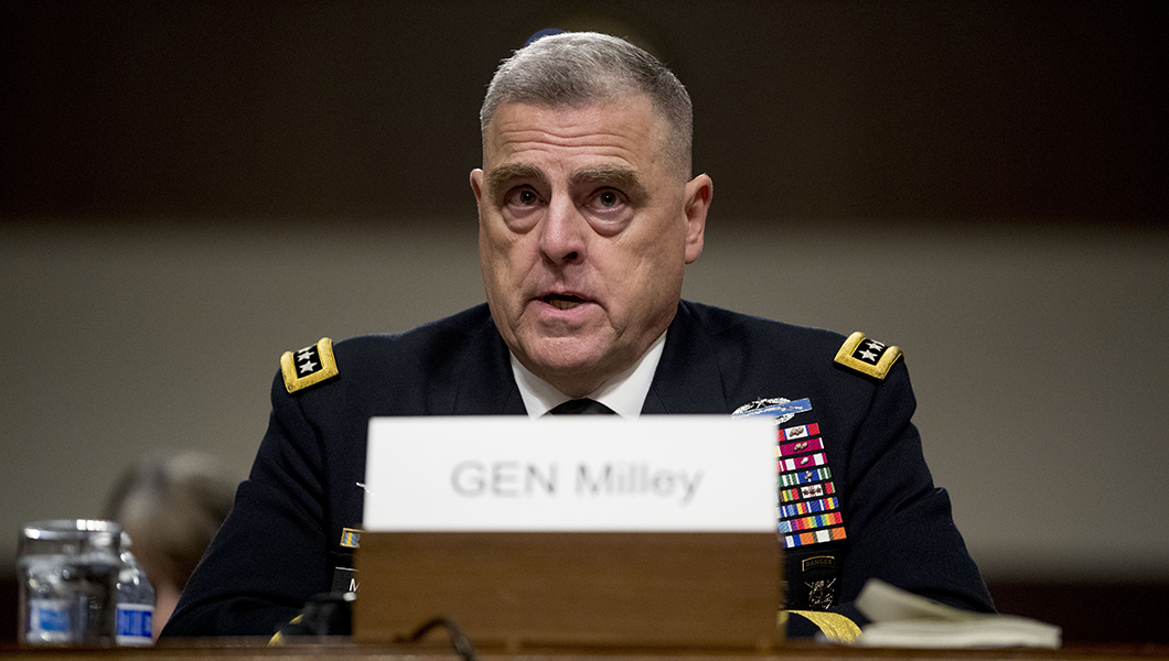 Trump’s joint chiefs nominee weighs in on Pentagon leadership crisis
