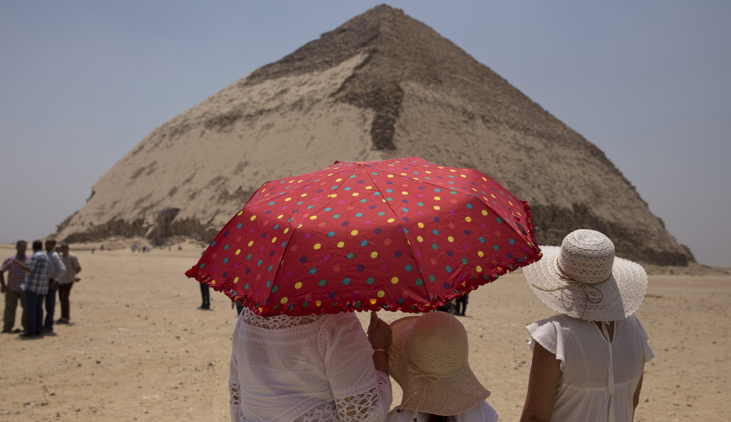 Egypt opens two ancient pyramids to tourists