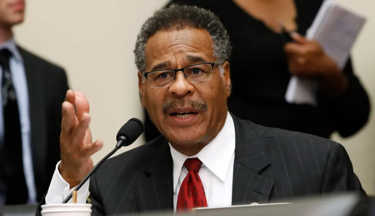 Rep. Emanuel Cleaver (D-MO) appears at a hearing.