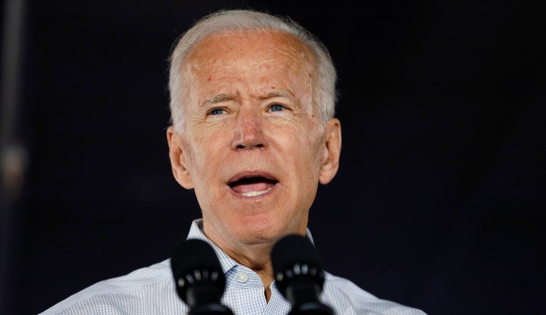Democratic presidential candidate former Vice President Joe Biden speaks at a community event, Wednesday, July 17, 2019, in Council Bluffs, Iowa.