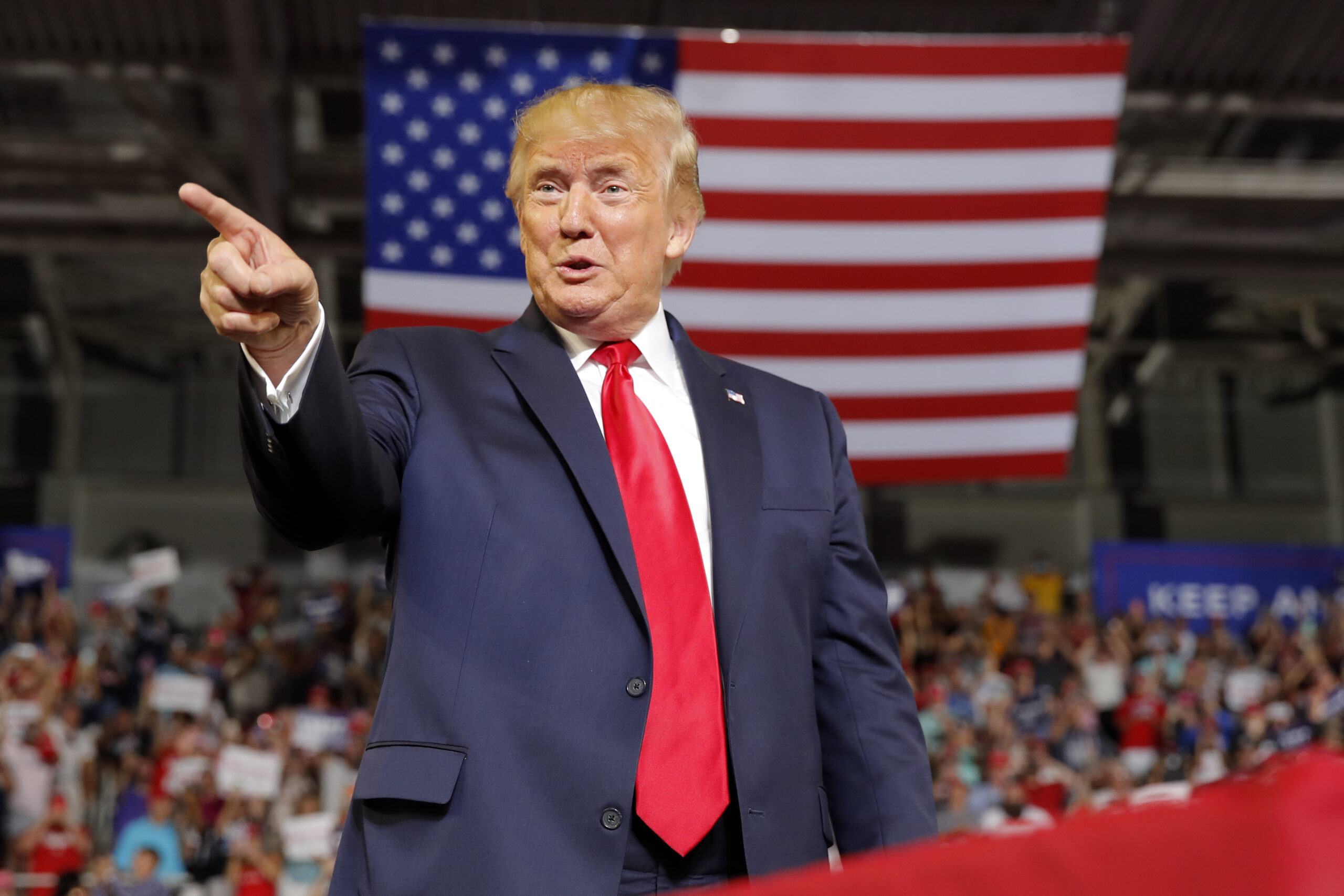 Trump rails against liberal ‘squad’ in NC: ‘They never have anything good to say’