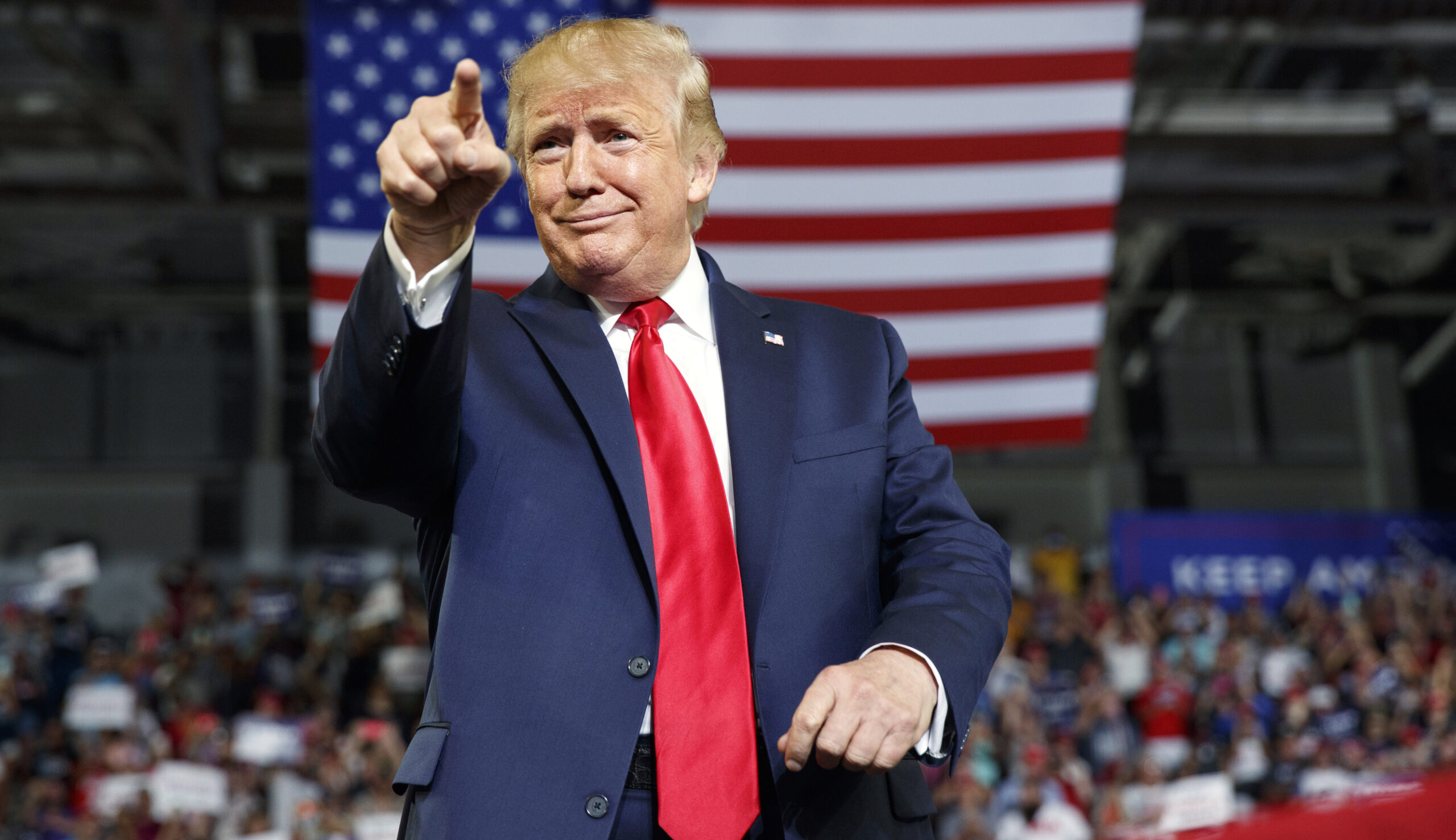 Trump’s average approval rating hits highest mark in 2019’s second quarter