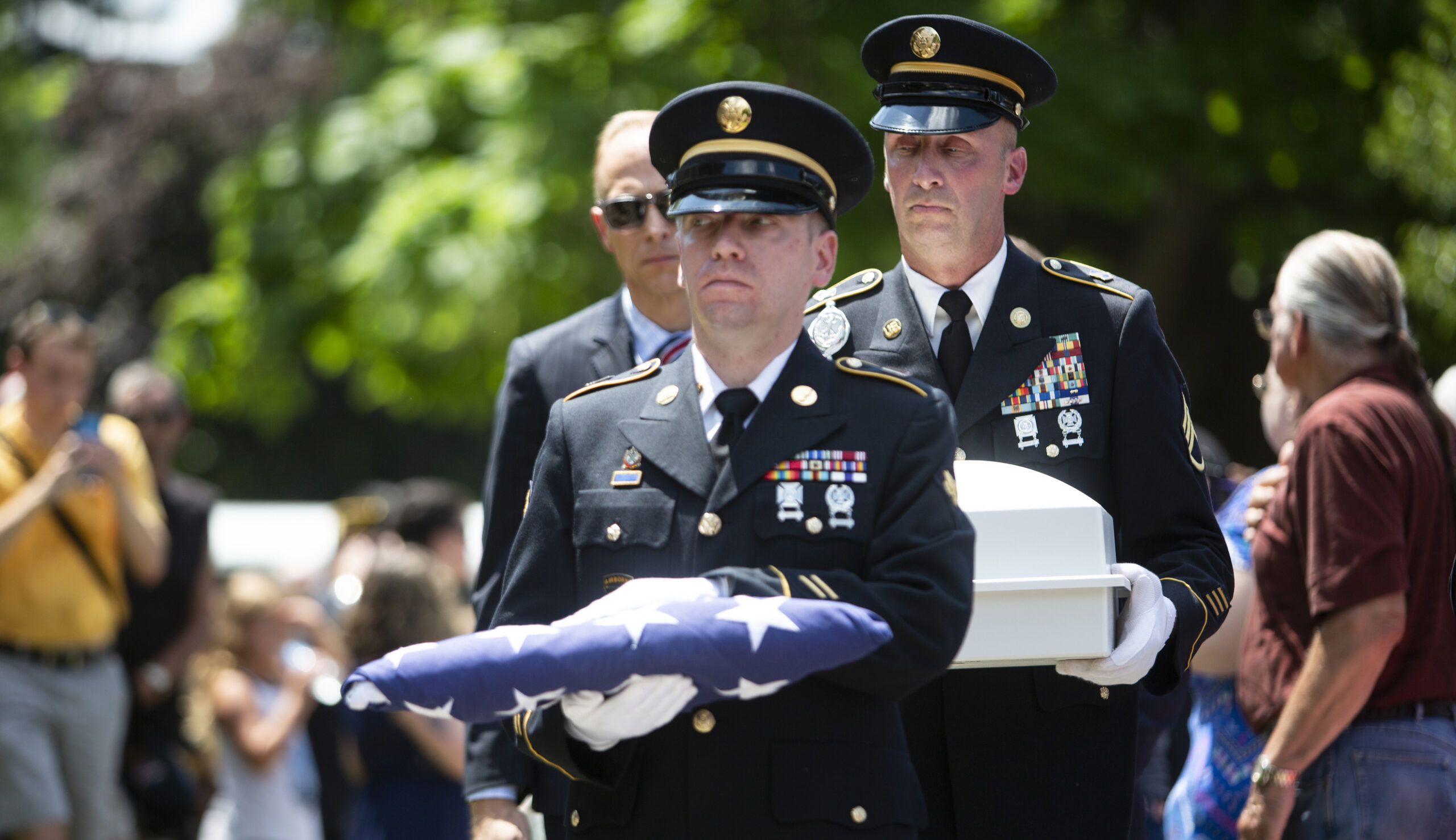 A family of veterans: Vietnam vets attend funeral of fellow vet who had no close family