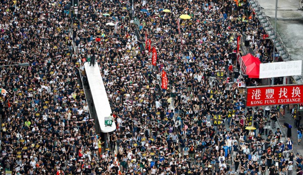 China willing to use military to crush Hong Kong protests