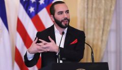 El Salvadoran President Nayib Bukele arrives in DC ahead of Trump visit