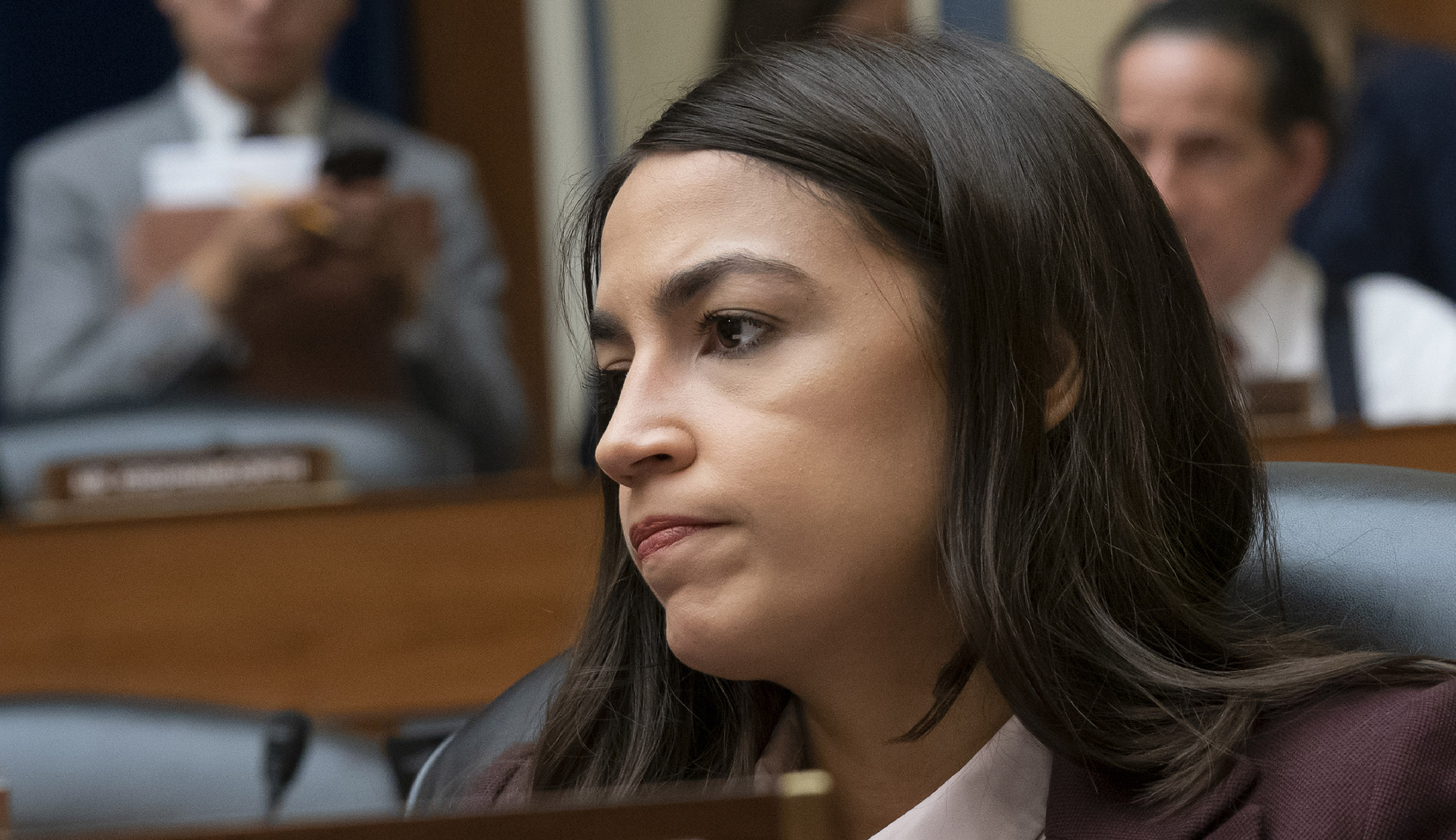 AOC preaches doom and gloom from the plot of a science fiction movie