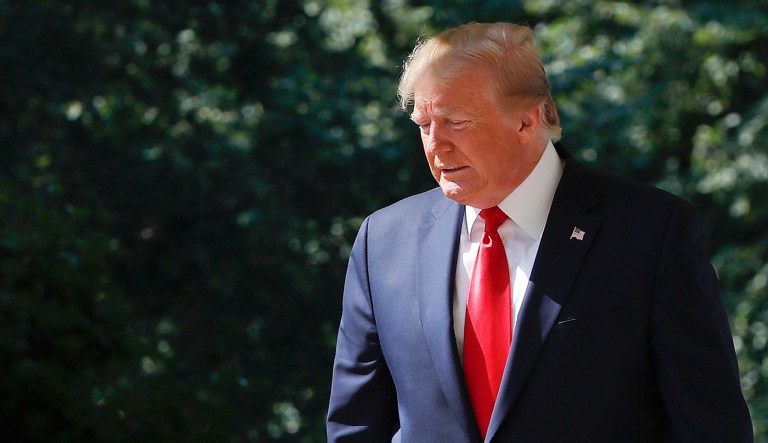 President Trump is seen.