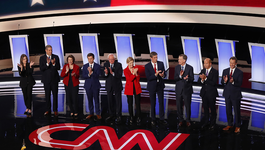 Democratic debate: The winners and the invisibles