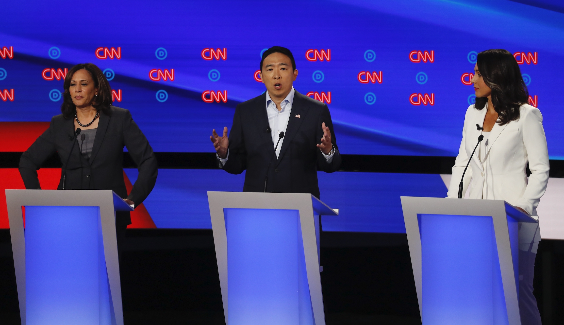 Dems stiff Andrew Yang, Tulsi Gabbard, and their most reluctant young voters