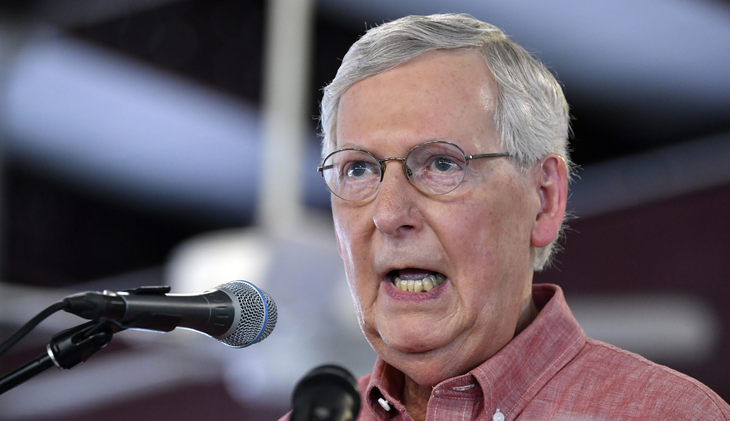 McConnell suffers fractured shoulder in fall at Kentucky home