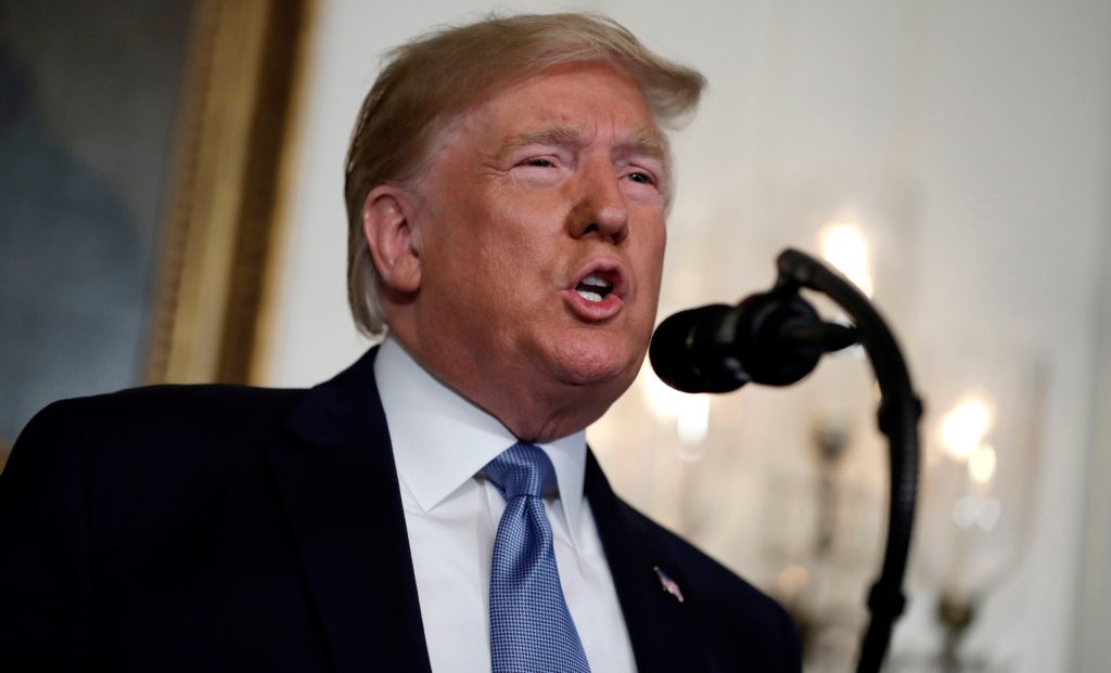 Trump condemns ‘white supremacy’ after mass shootings