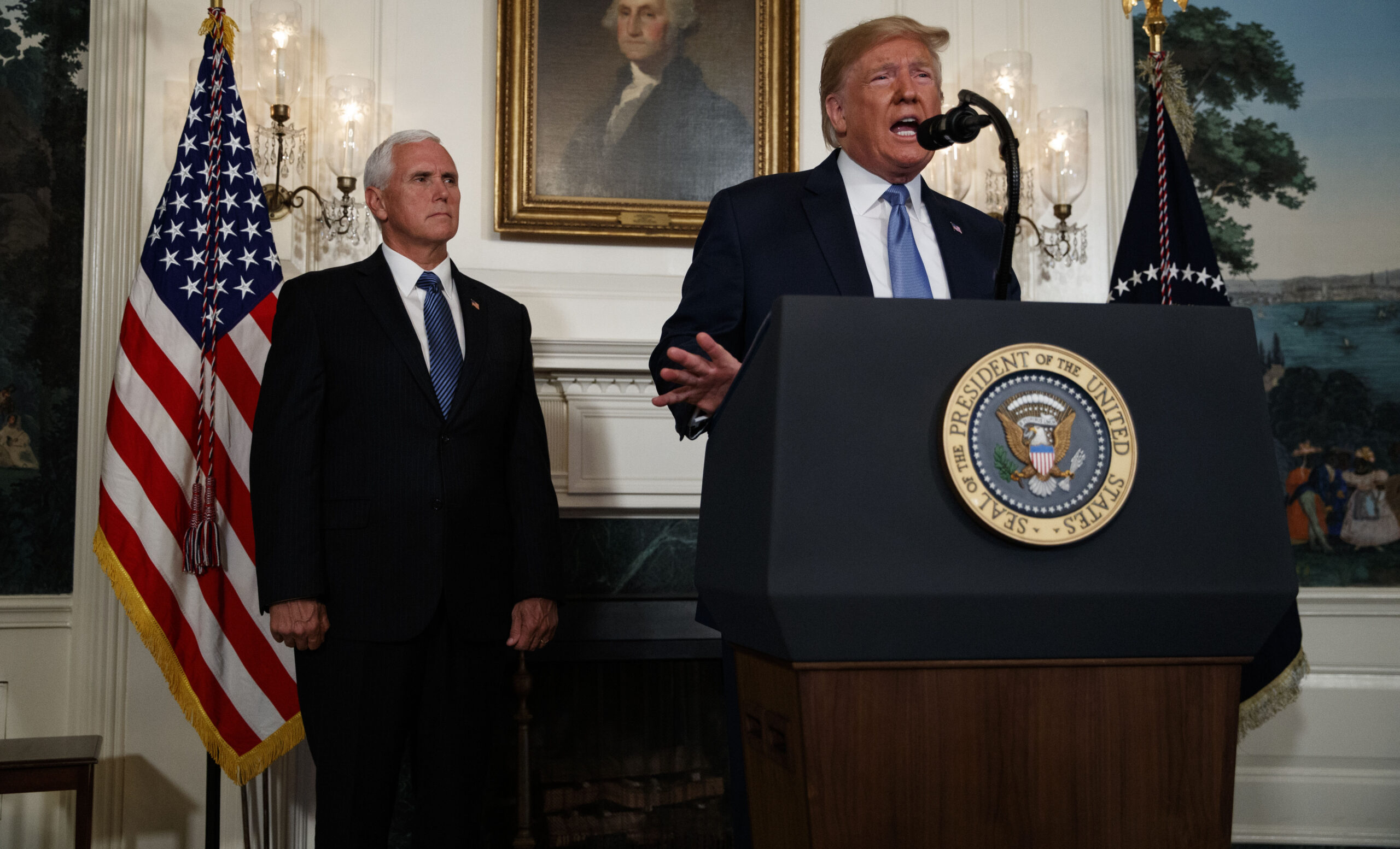 Trump turns blame on ‘grisly video games’ as he addresses grieving nation