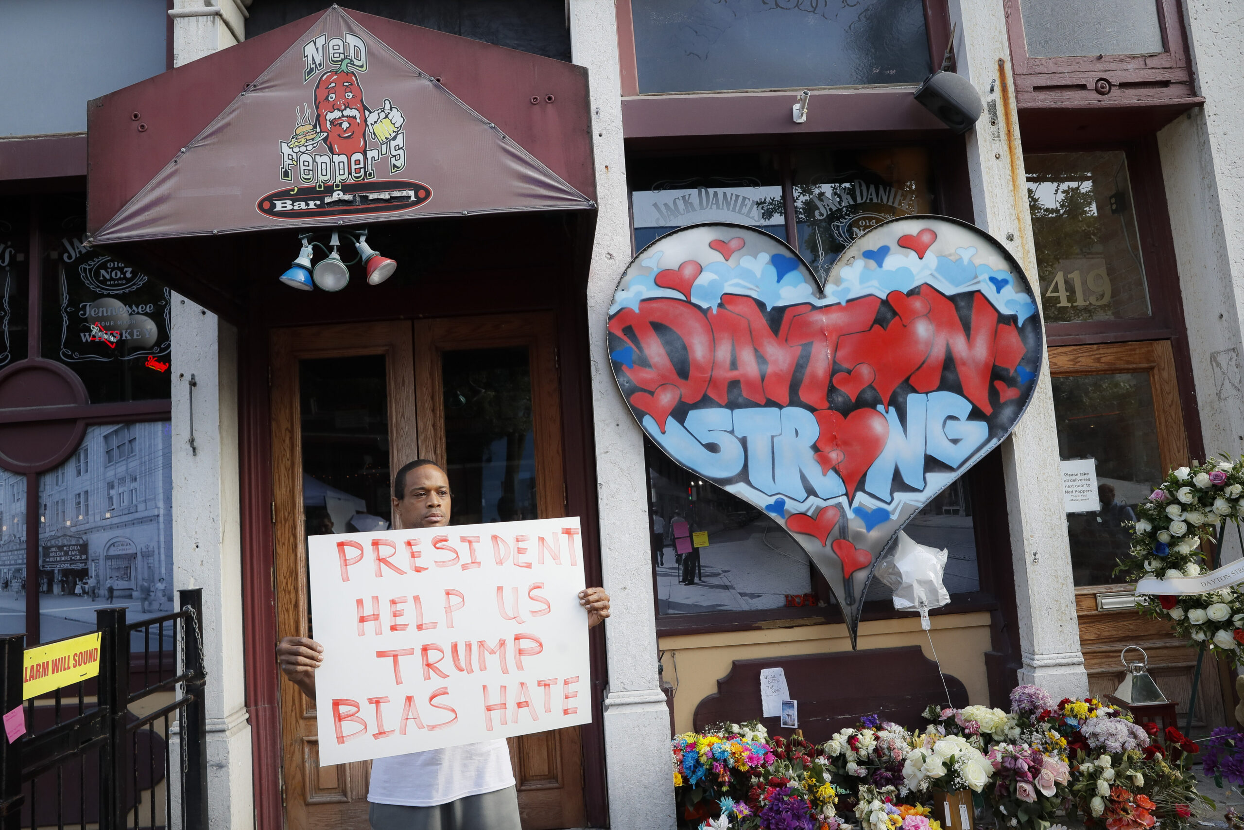 Sister killed by Dayton shooter identified as a man, friends say
