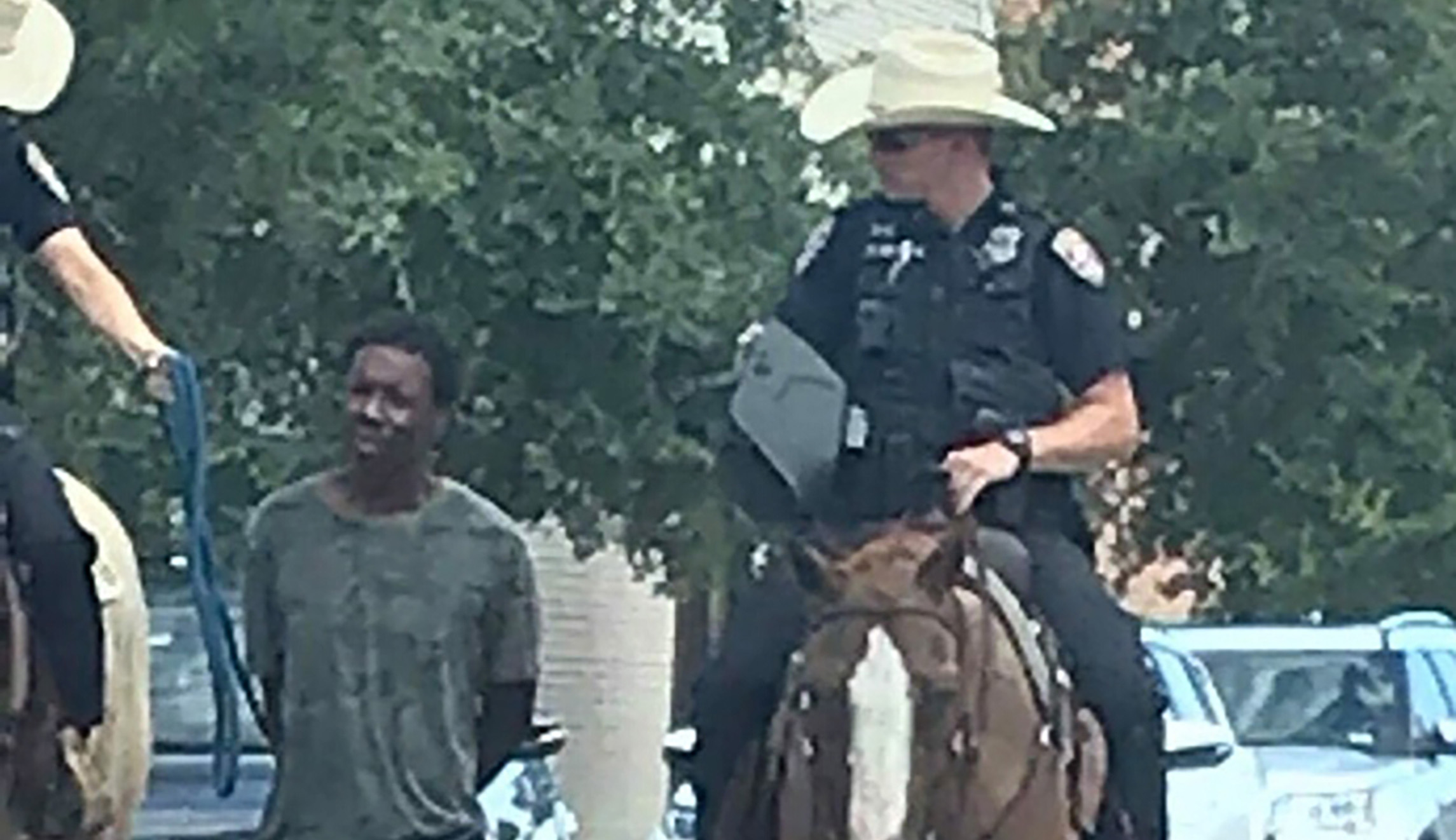 Texas police union says media ‘fanning the flames of discord’ over horseback arrest