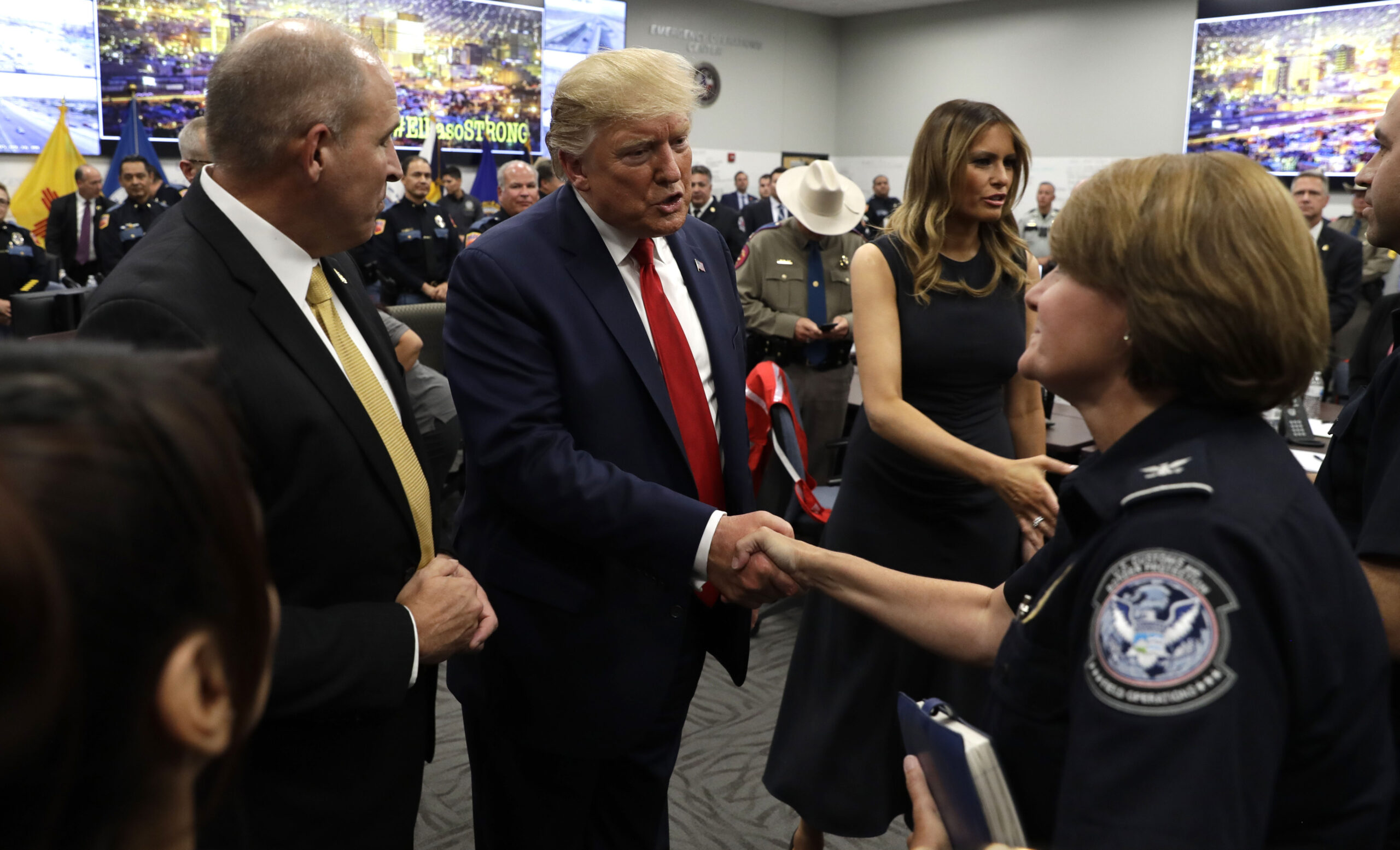 Some injured victims of El Paso shooting declined to meet with Trump