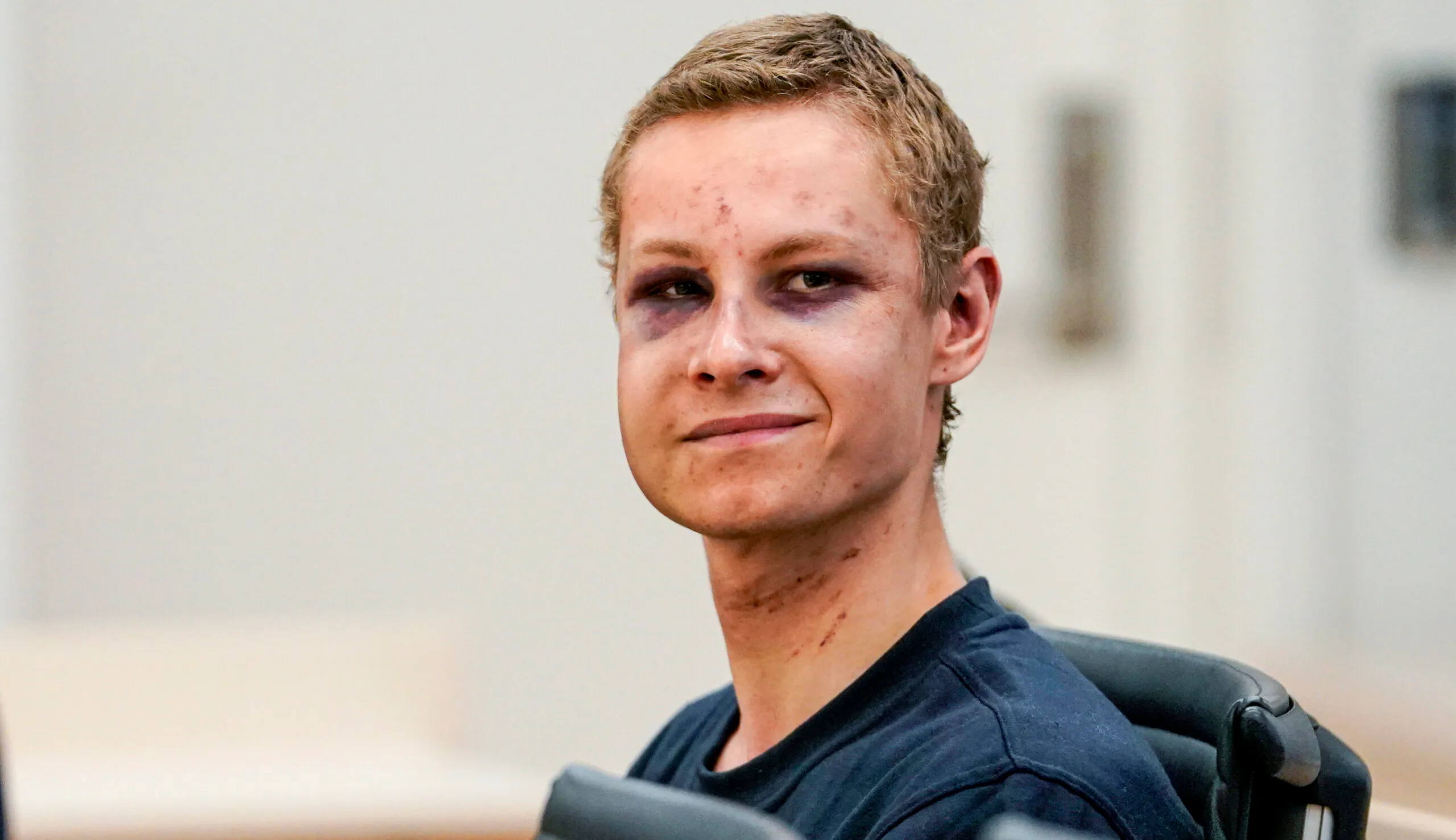 Accused Norway mosque shooter identified, smiles during court appearance
